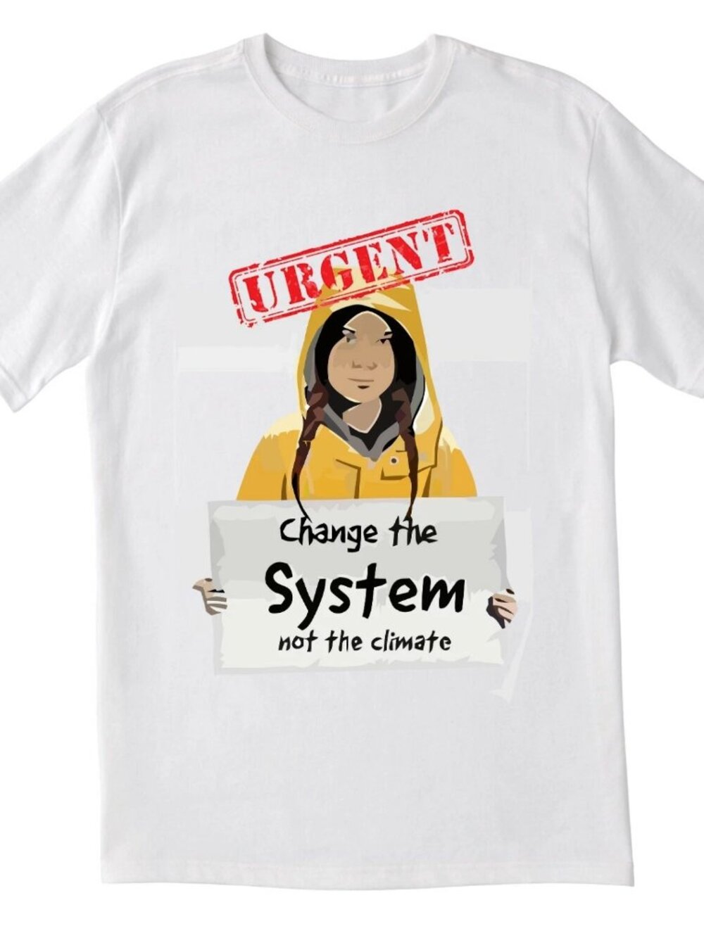 Greta Thunberg T-Shirt Climate Change Environmental Activist Save The Planet